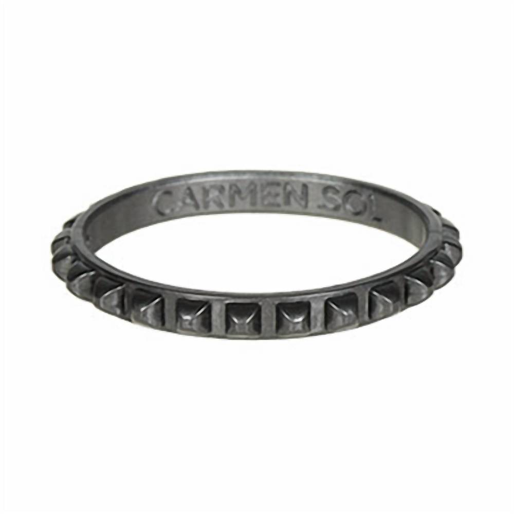 NEW CARMEN SOL borchietta bracelet in gunmetal
